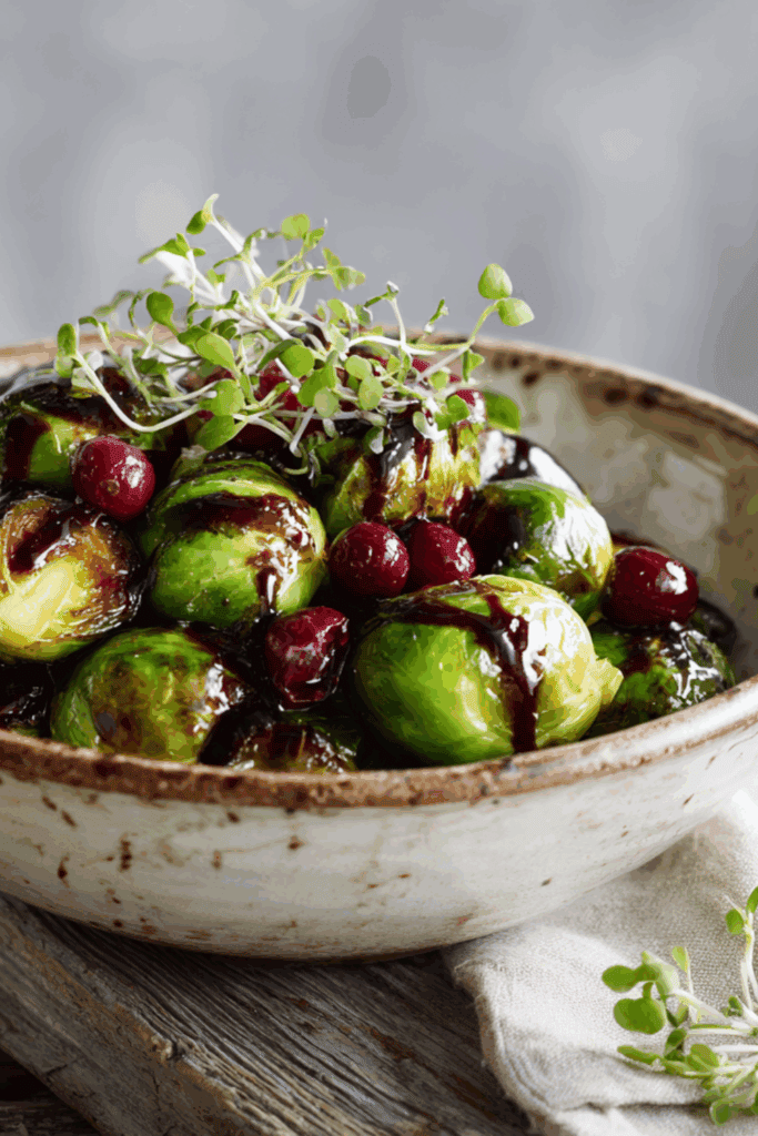 Roasted brussels sprouts