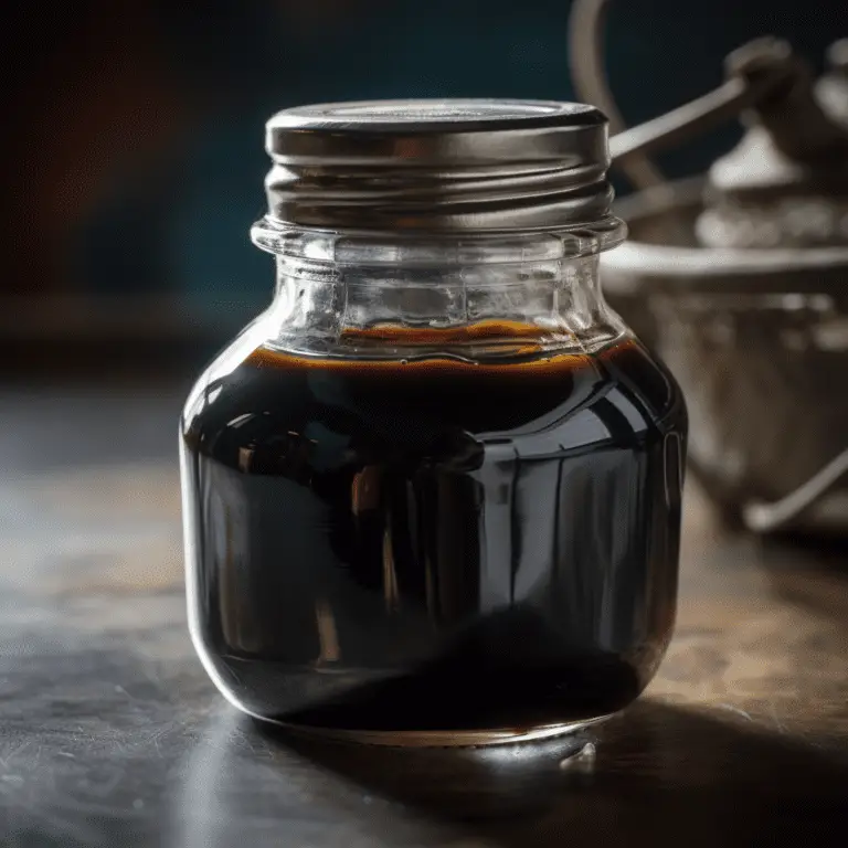 Balsamic Glaze: The Little Black Dress Of Homemade Sauces 9 Balsamic glaze recipe, balsamic glaze in a glass jar