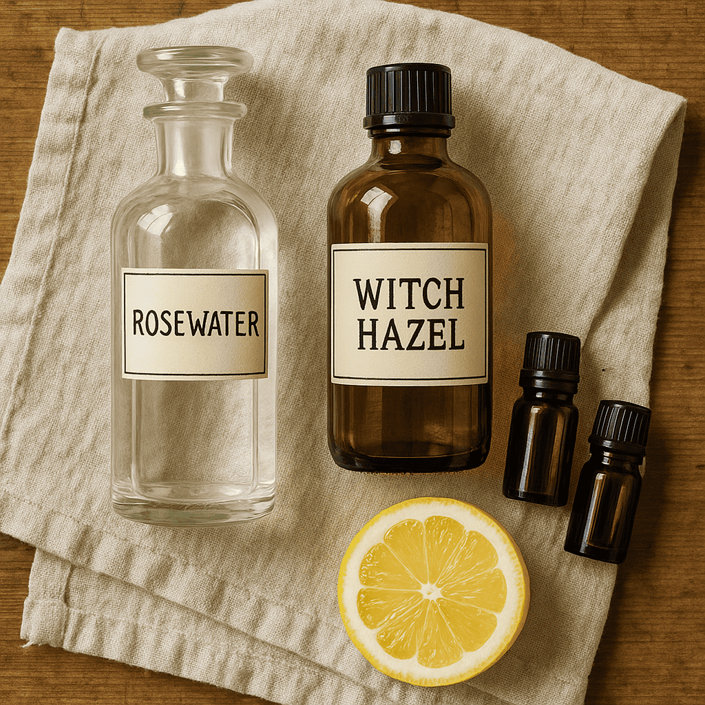 Rosewater toner ingredients