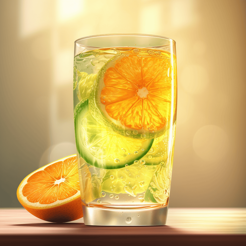 Citrus zinger electrolyte drink
