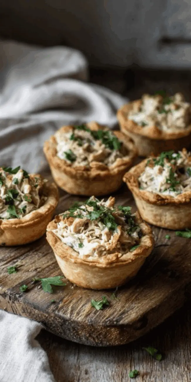 Tuna tartlets