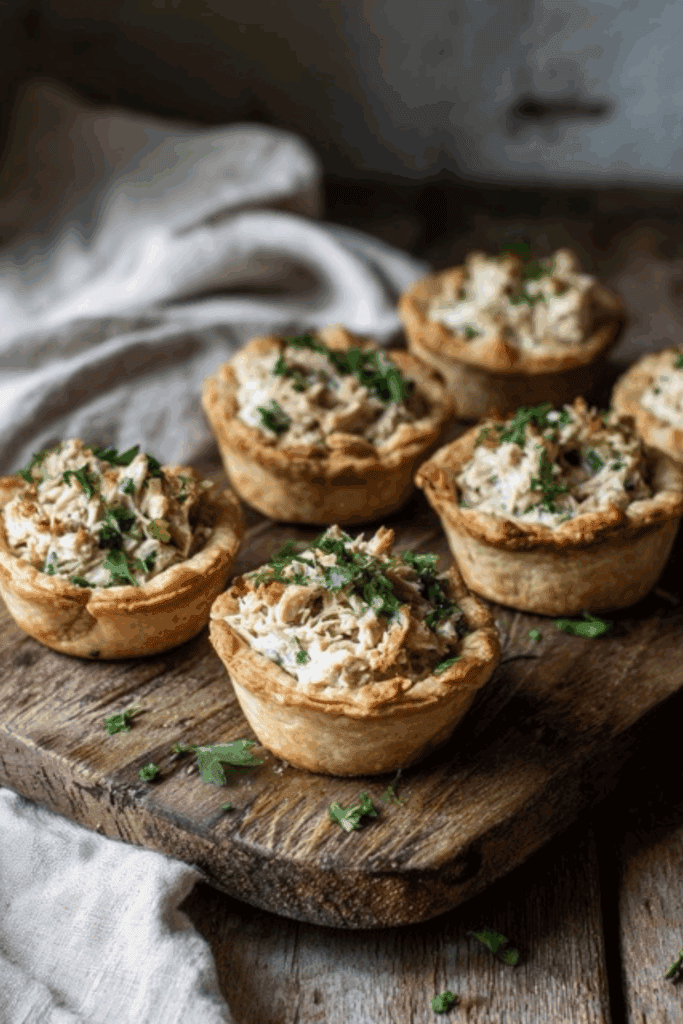 Tuna tartlets