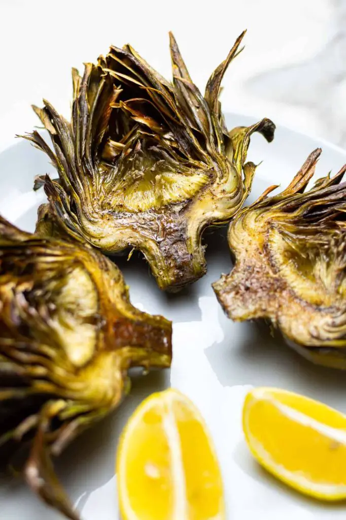 Appetizer recipes - the best air fryer artichokes