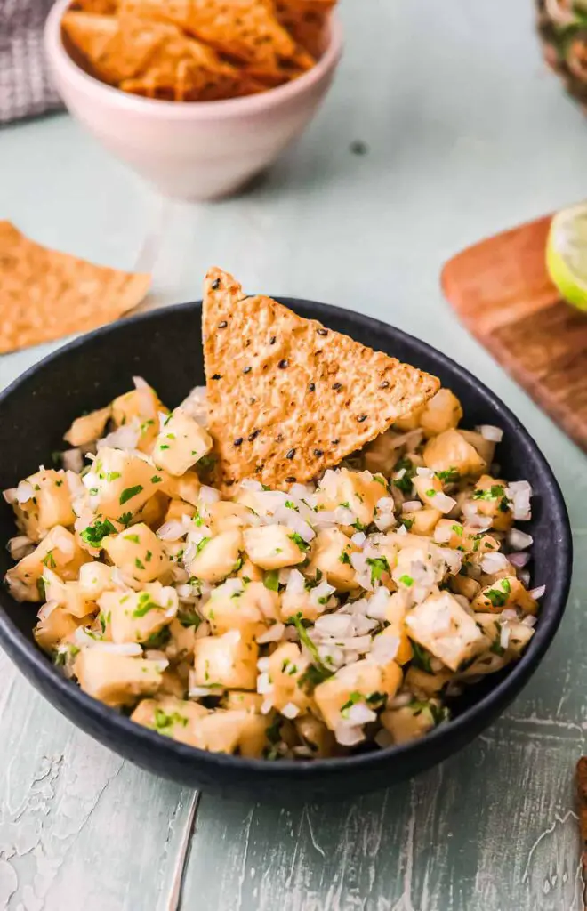 Appetizer recipes - pineapple salsa