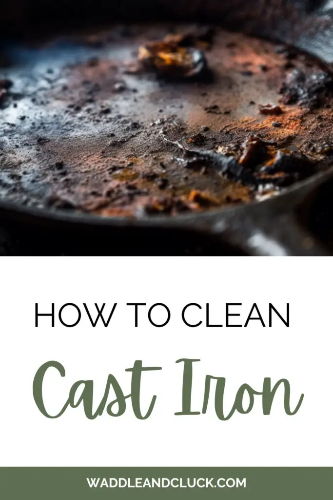 How To Clean A Cast Iron Skillet 6 How to clean a cast iron skillet