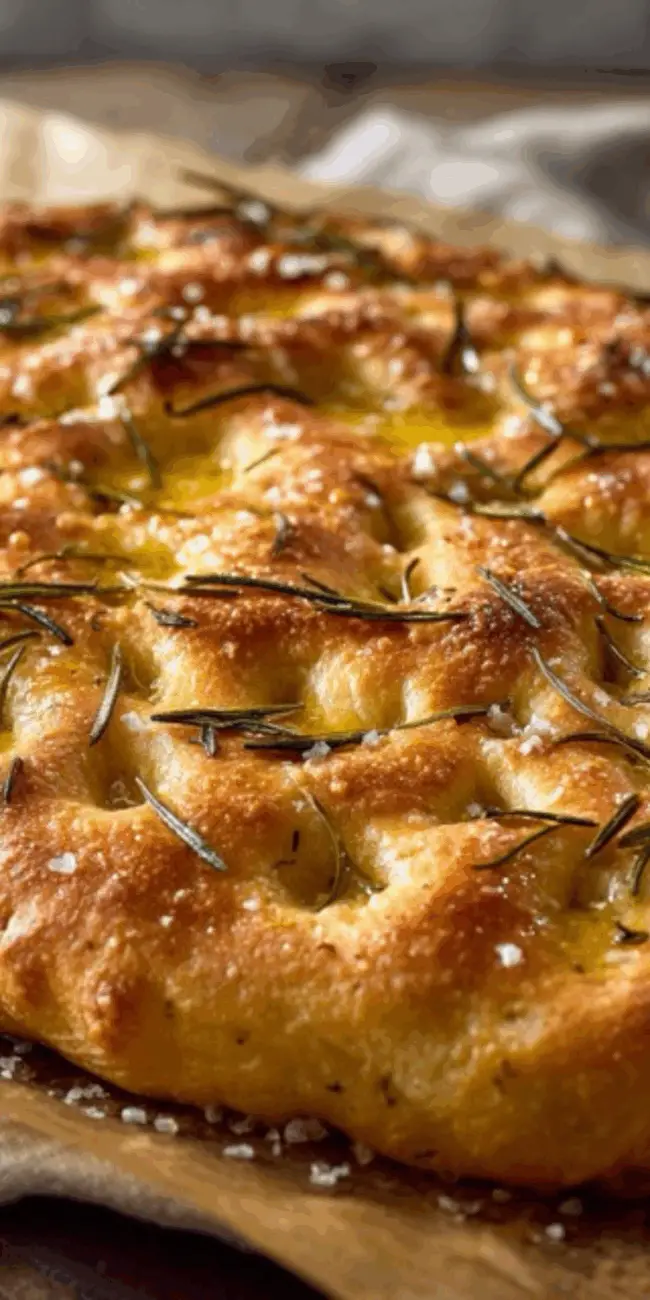 Rosemary focaccia bread