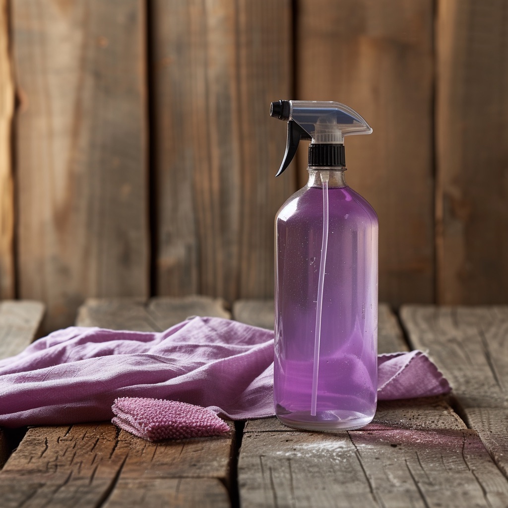 Lavender soy cleaner - crafting natural cleaning products