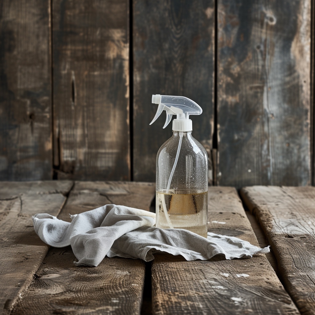 Peppermint disinfecting spray - crafting natural cleaning products