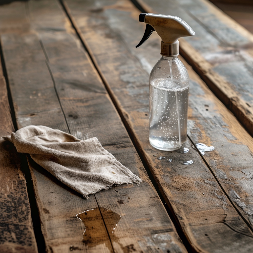 Vinegar glass cleaner - crafting natural cleaning products