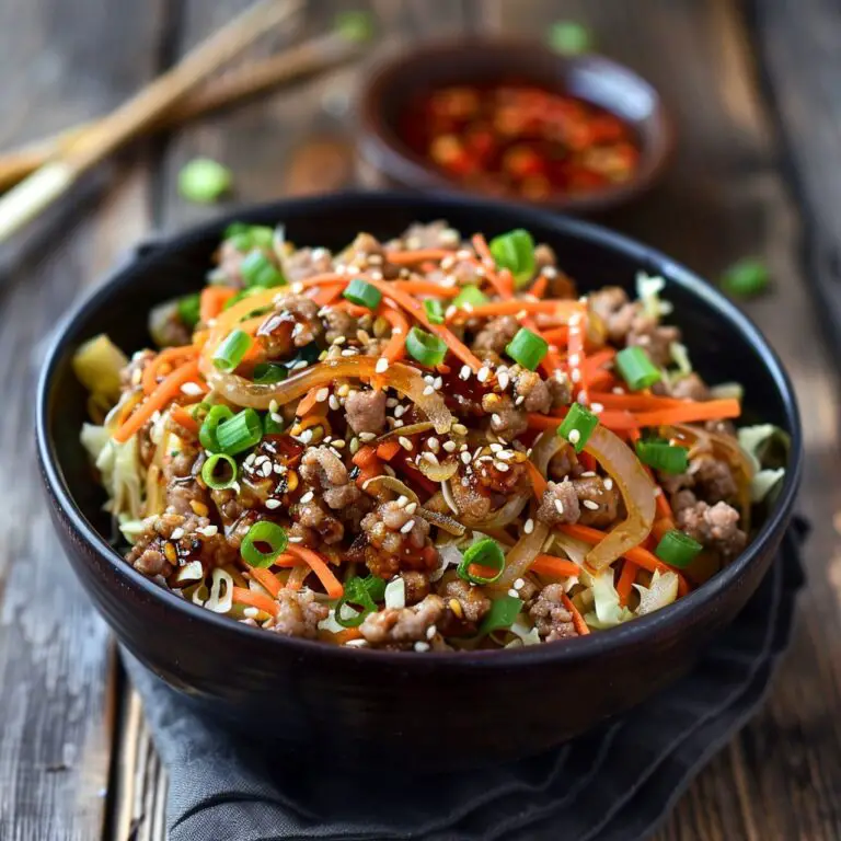 Egg Roll in a Bowl