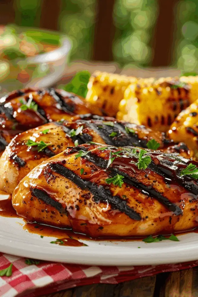 Grilled bbq chicken