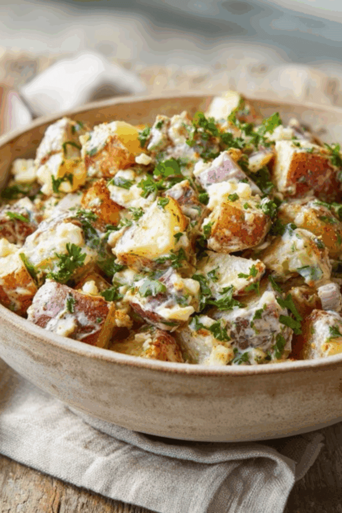 Bbq potato salad