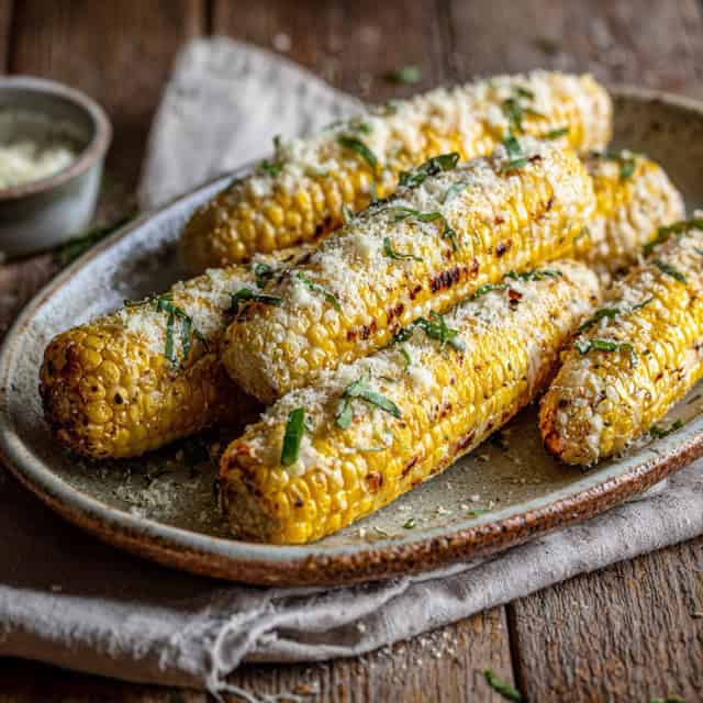 3 Must-Try Corn On The Cob Recipes 4 Garlic parmesan corn on the cob