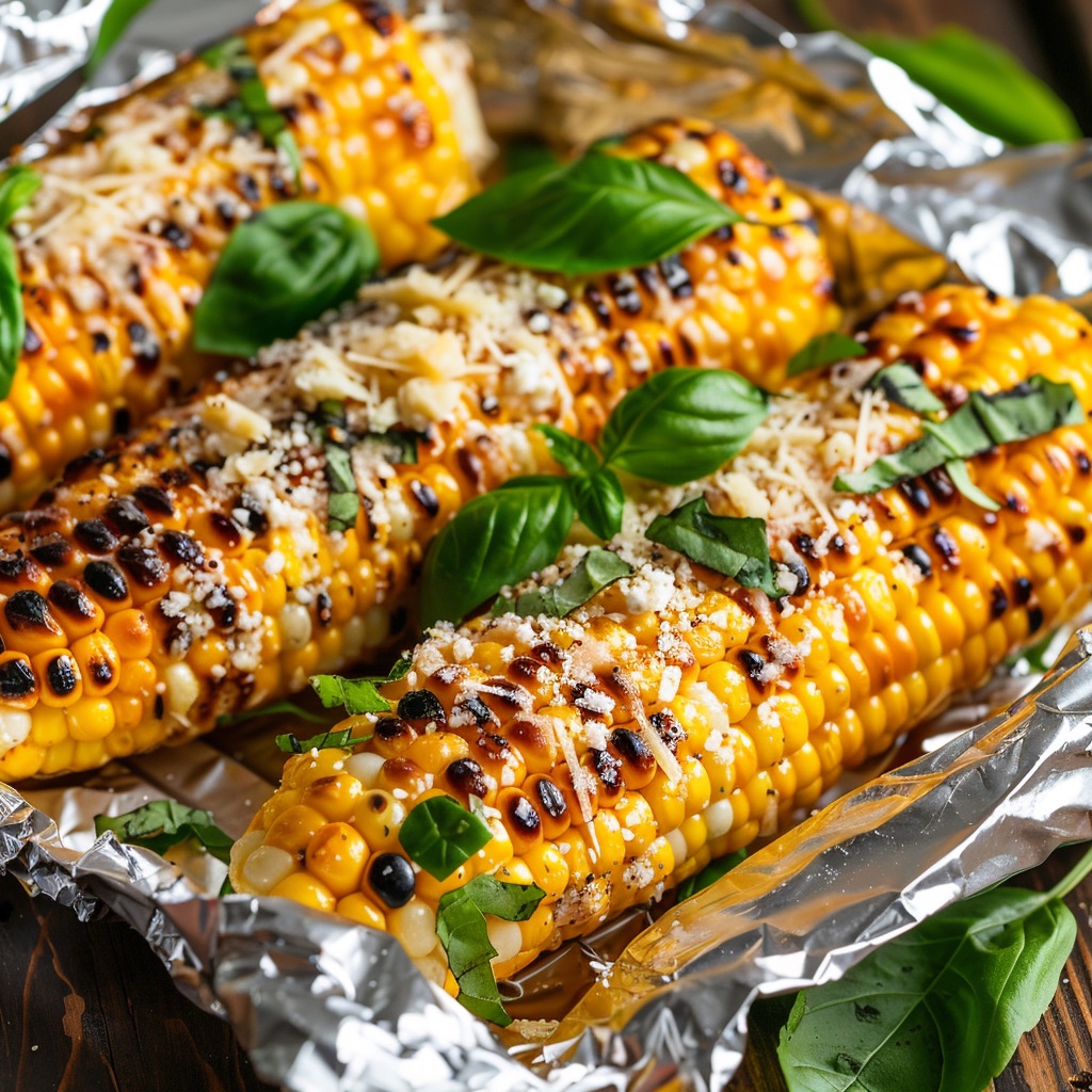 Ultimate 4th of July Menu: Festive Recipes for the Perfect Patriotic Celebration 3 Garlic Parmesan Corn on the Cob