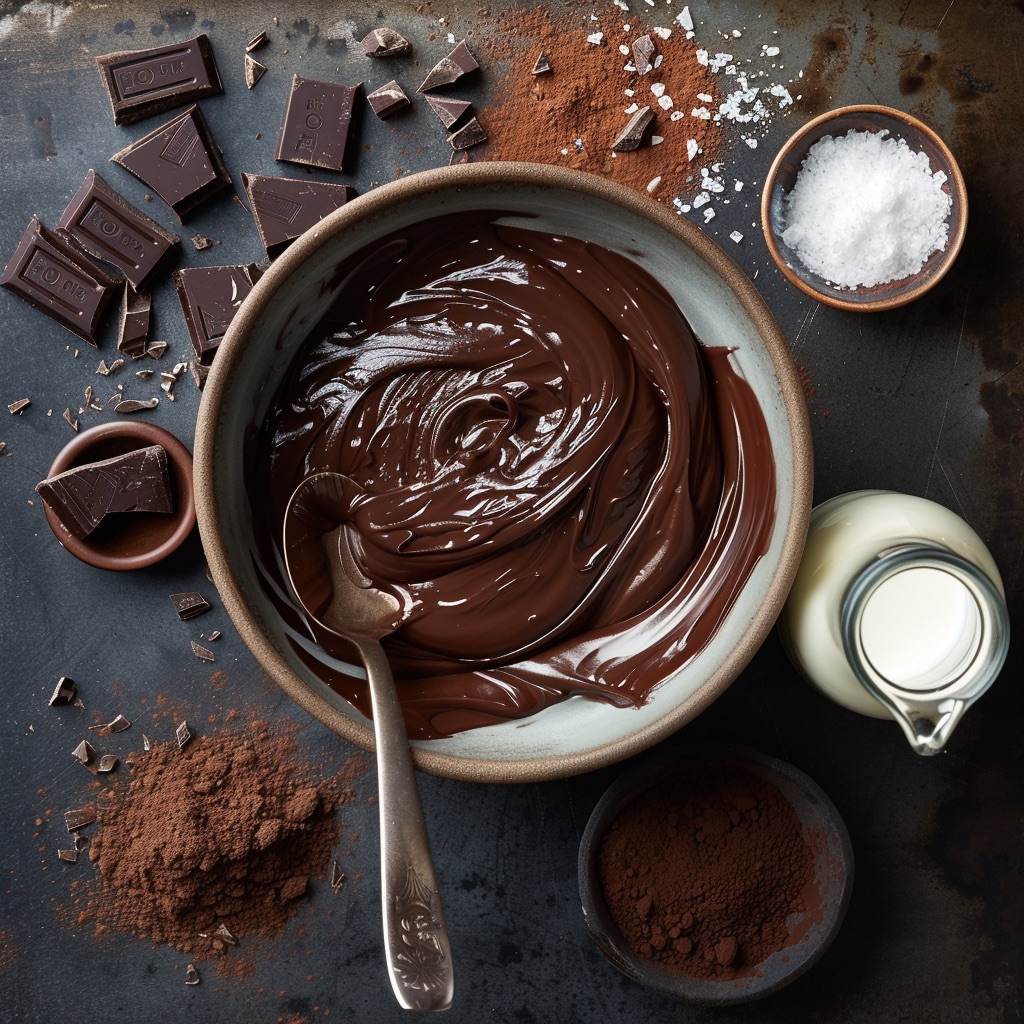 Gourmet S'Mores: A Delightful Twist On A Campfire Classic 11 Chocolate ganache