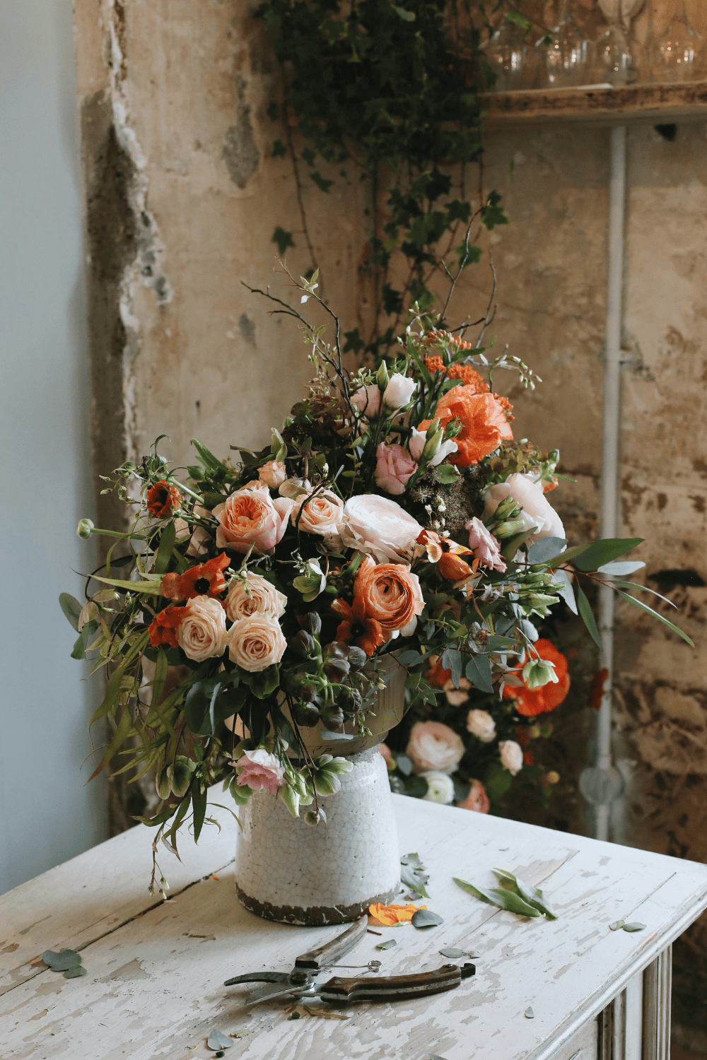 Cut flower garden flower arrangement