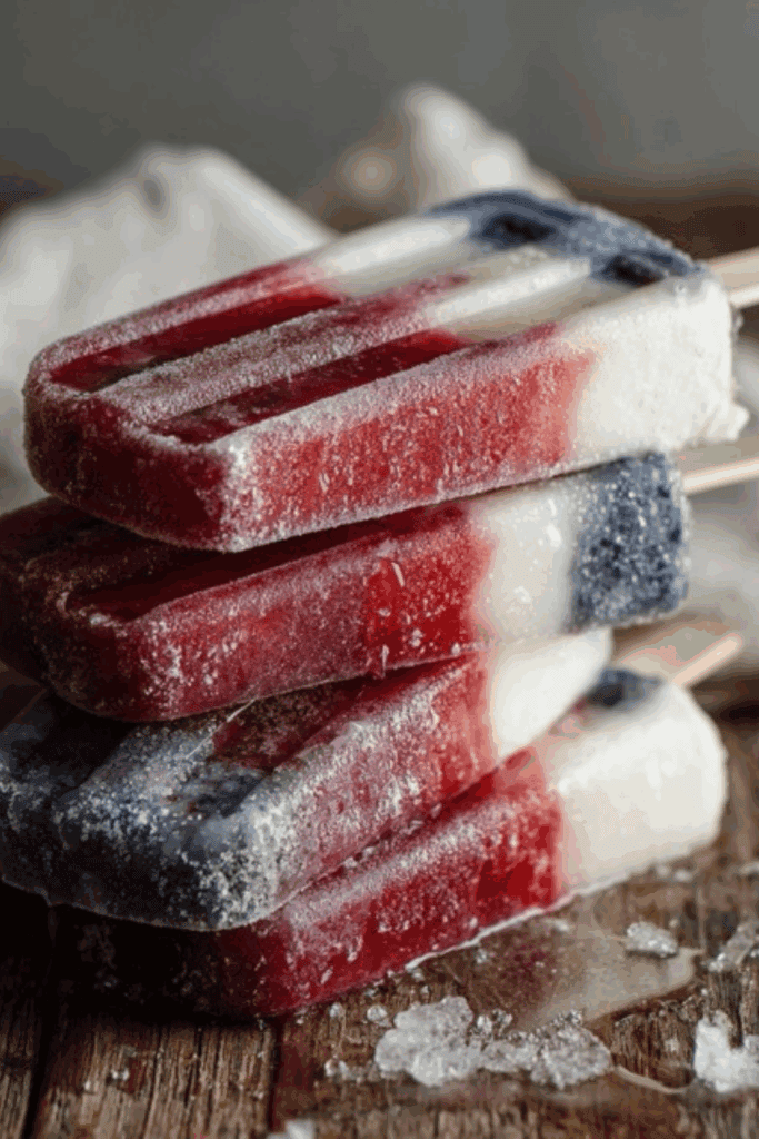 Patriotic popsicles