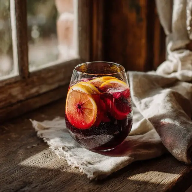 Non-alcoholic sangria
