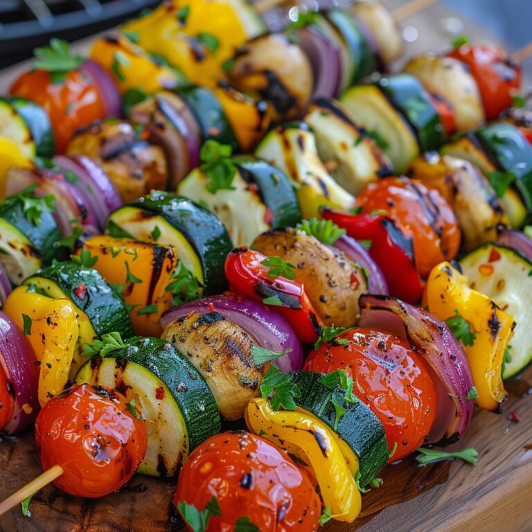 Grilled Vegetable Skewers
