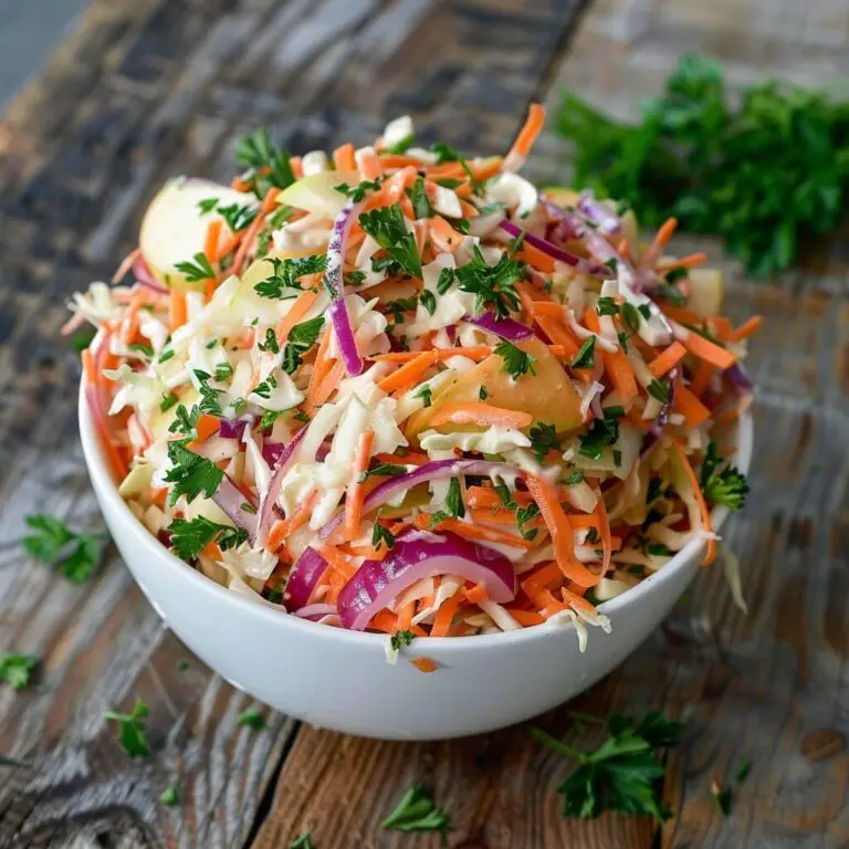 Refreshing Carrot And Apple Coleslaw: A Simple And Tasty Recipe 9 Carrot and apple coleslaw