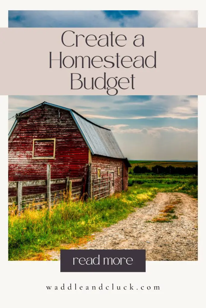 How To Create A Homestead Budget 1 How to create a homestead budget