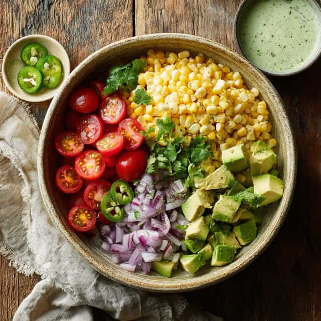 Summer Corn And Avocado Salad 14 Summer corn and avocado salad