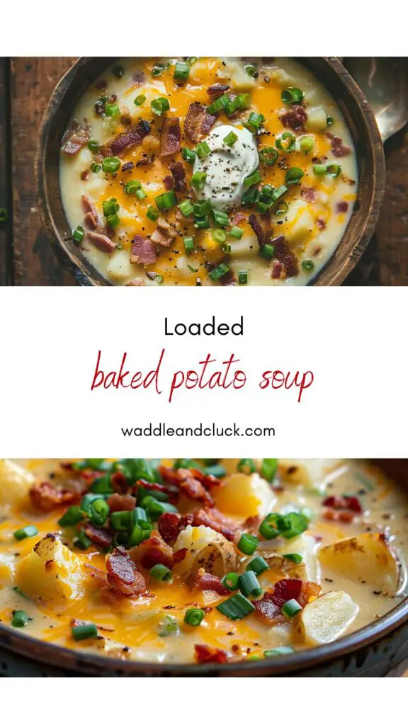Homemade Loaded Baked Potato Soup 8 Loaded baked potato soup