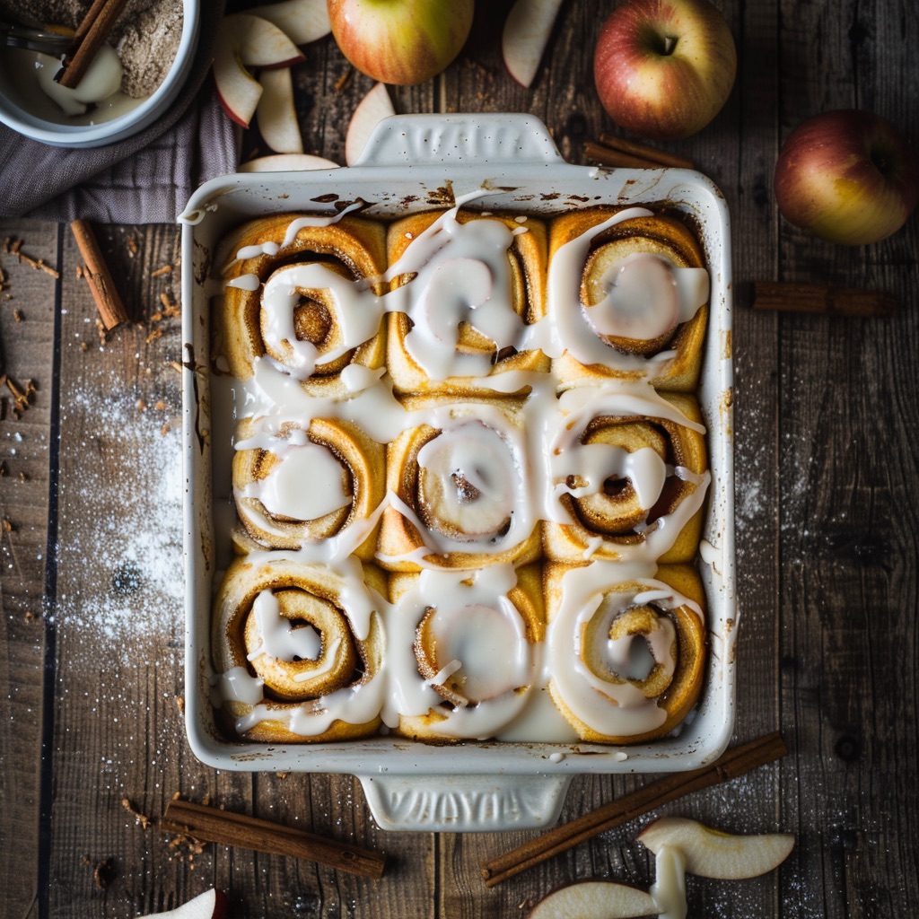 Apple cinnamon rolls