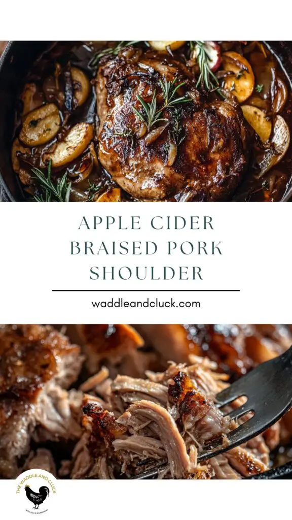 Apple Cider Braised Pork Shoulder: A Hearty, Comforting Meal For Fall 7 Apple cider braised pork shoulder