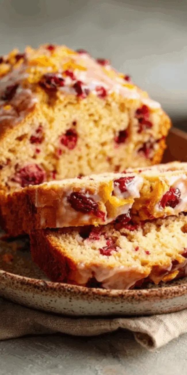 Cranberry orange bread