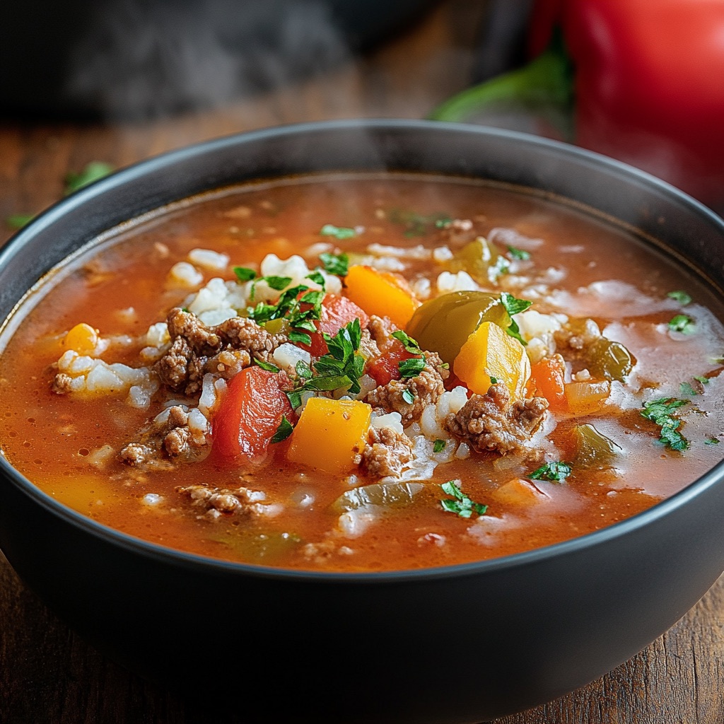 Stuffed Pepper Soup: A Hearty, Comforting Meal For Any Day 16 Stuffed pepper soup