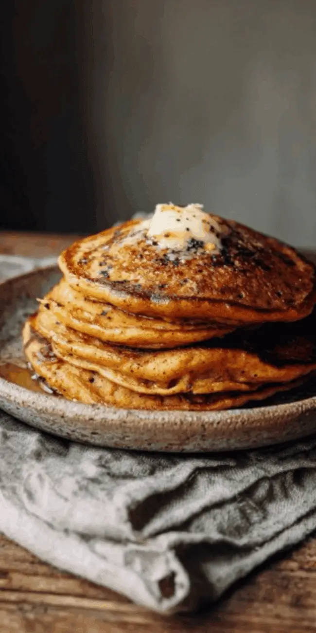 Pumpkin spice pancakes