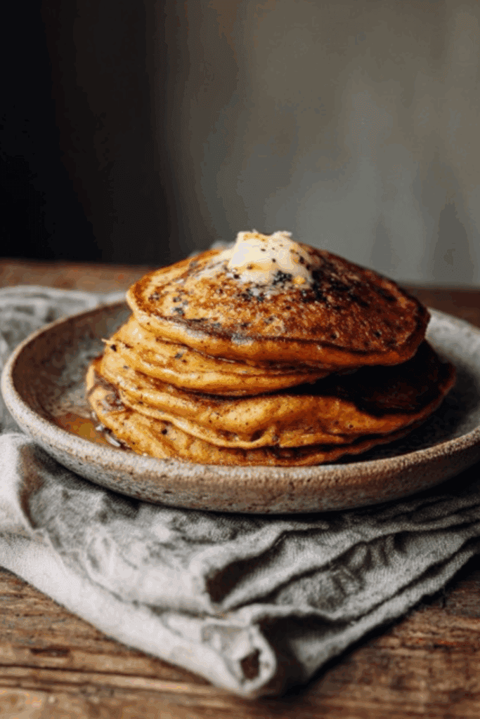 Pumpkin spice pancakes