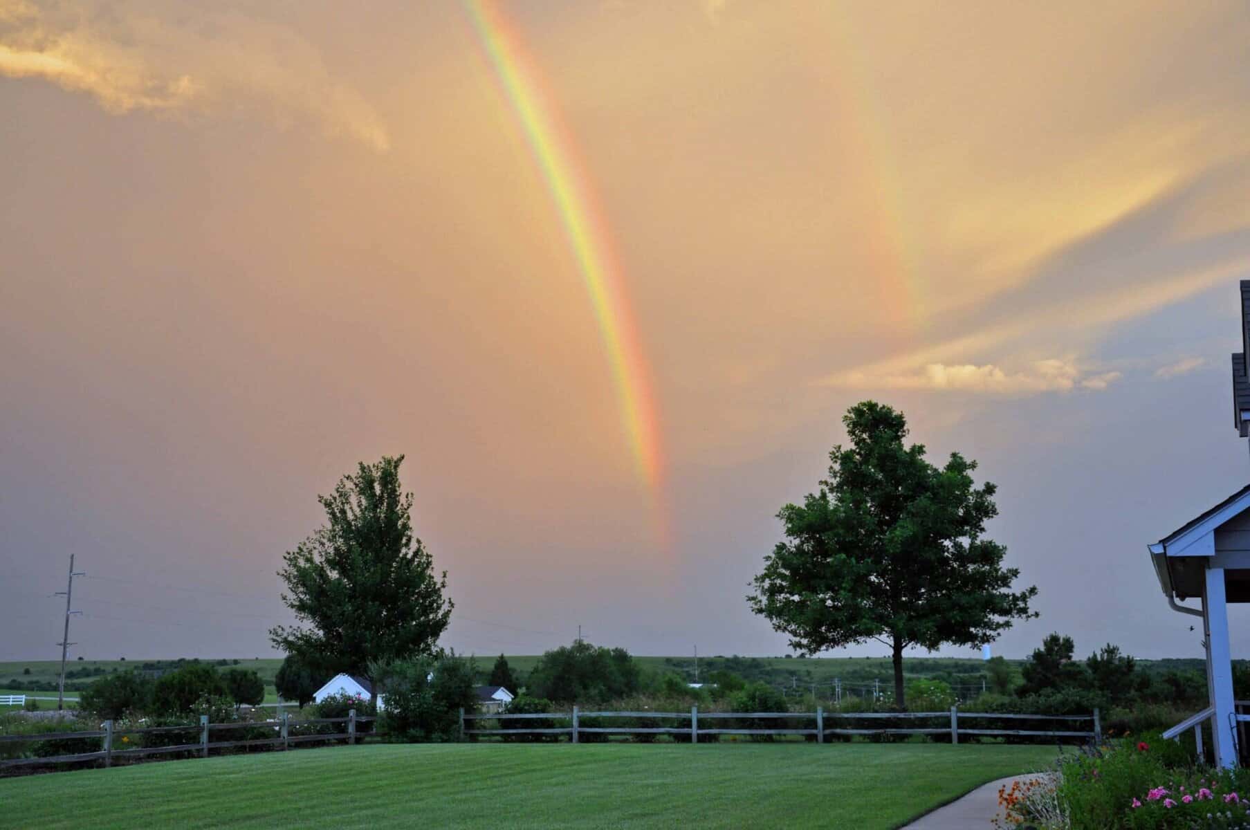 Rainbow, double