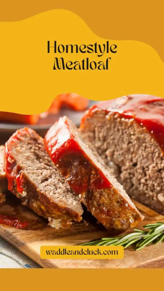 Homestyle meatloaf