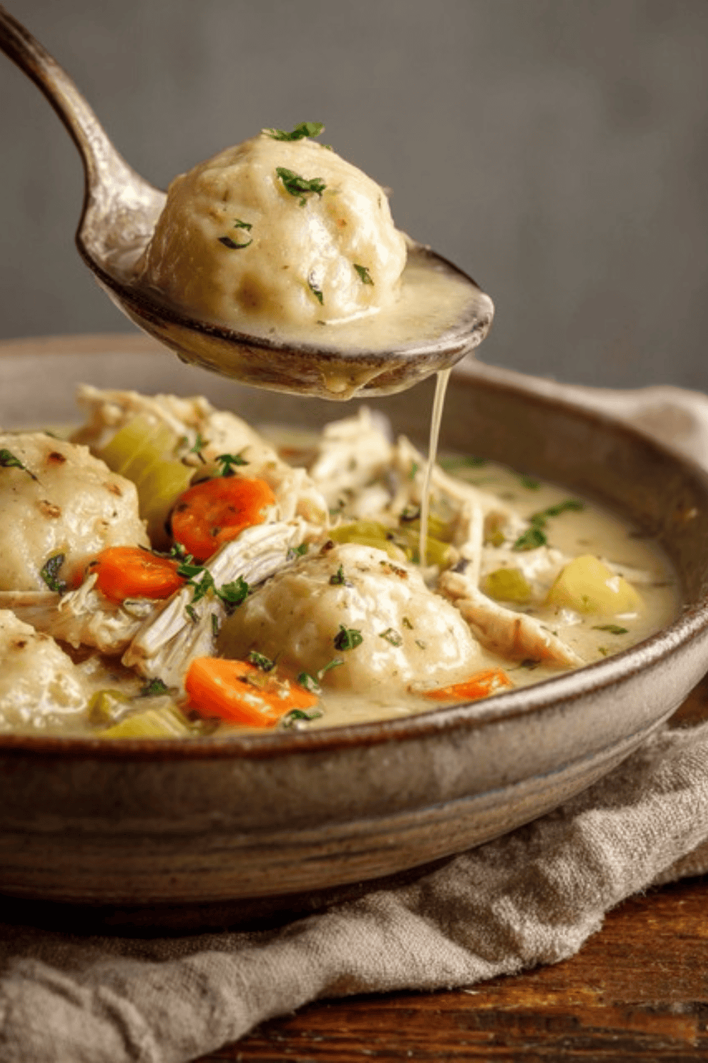 Crockpot chicken and dumplings