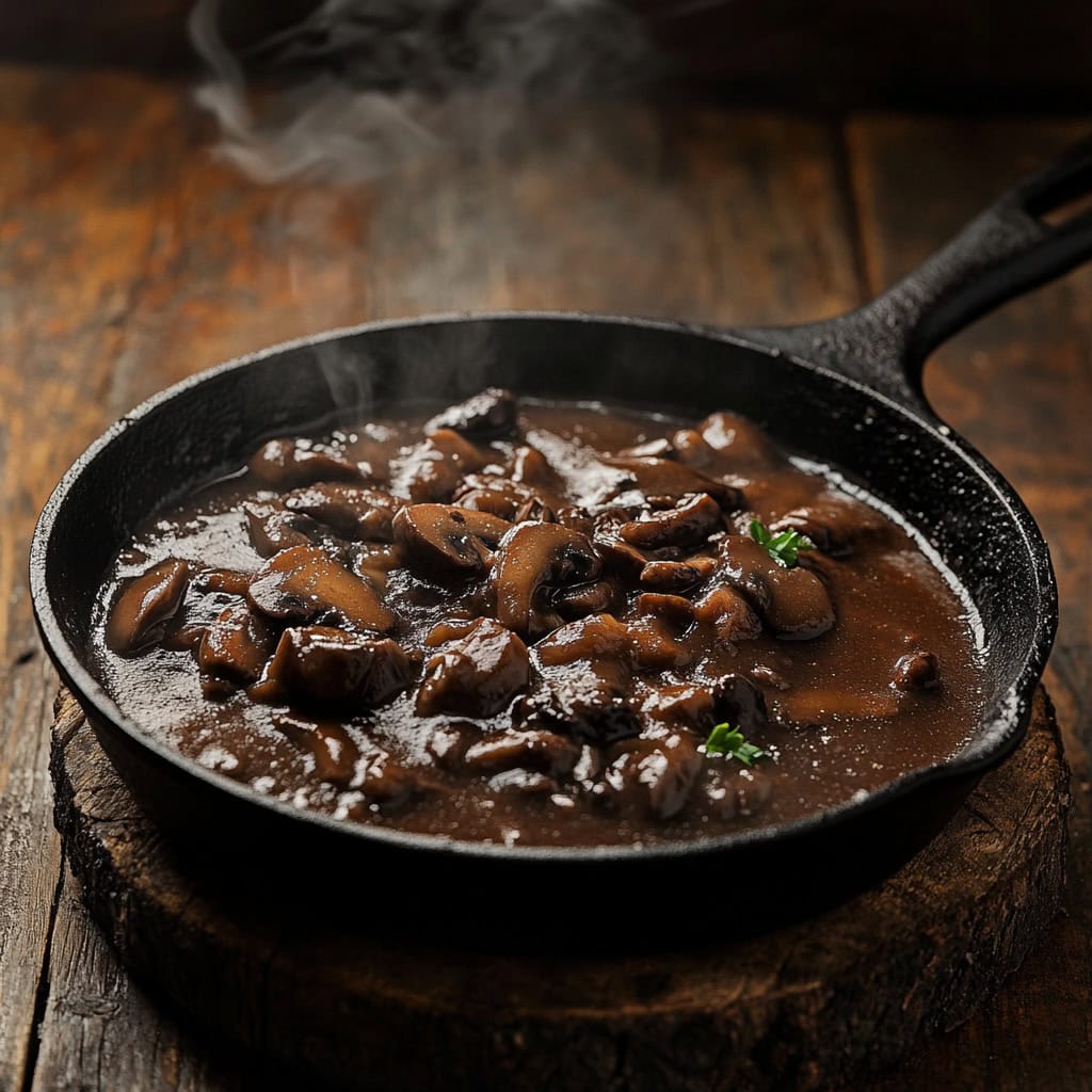 Salisbury Steak: A Classic Comfort Food 11 Mushroom gravy for salisbury steak