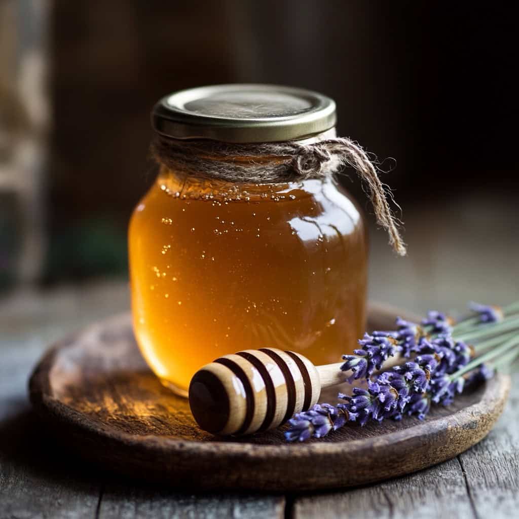 Herbal infused honey