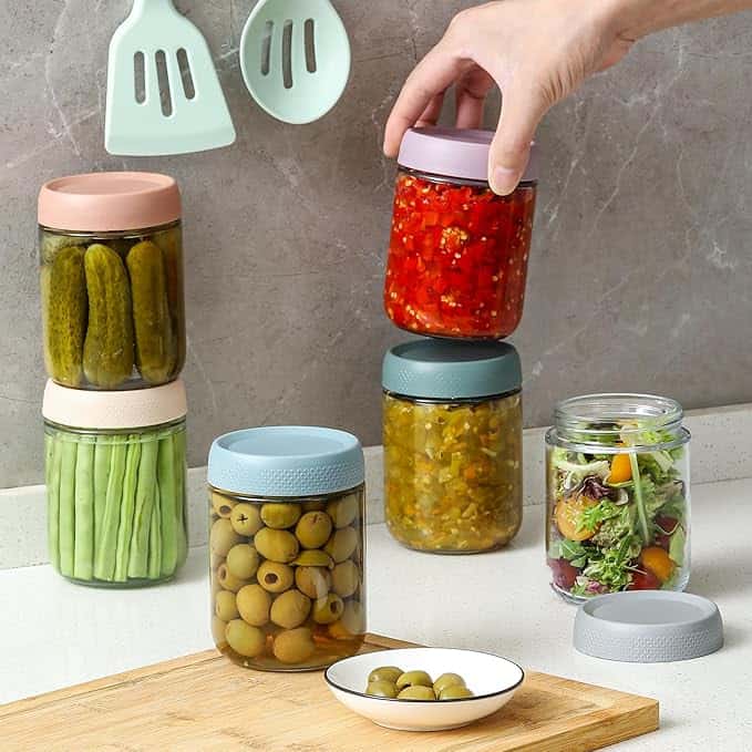 What Is Green Living? A Beginner’s Guide To Making Eco-Friendly Swaps 3 Glass jars with airtight lids