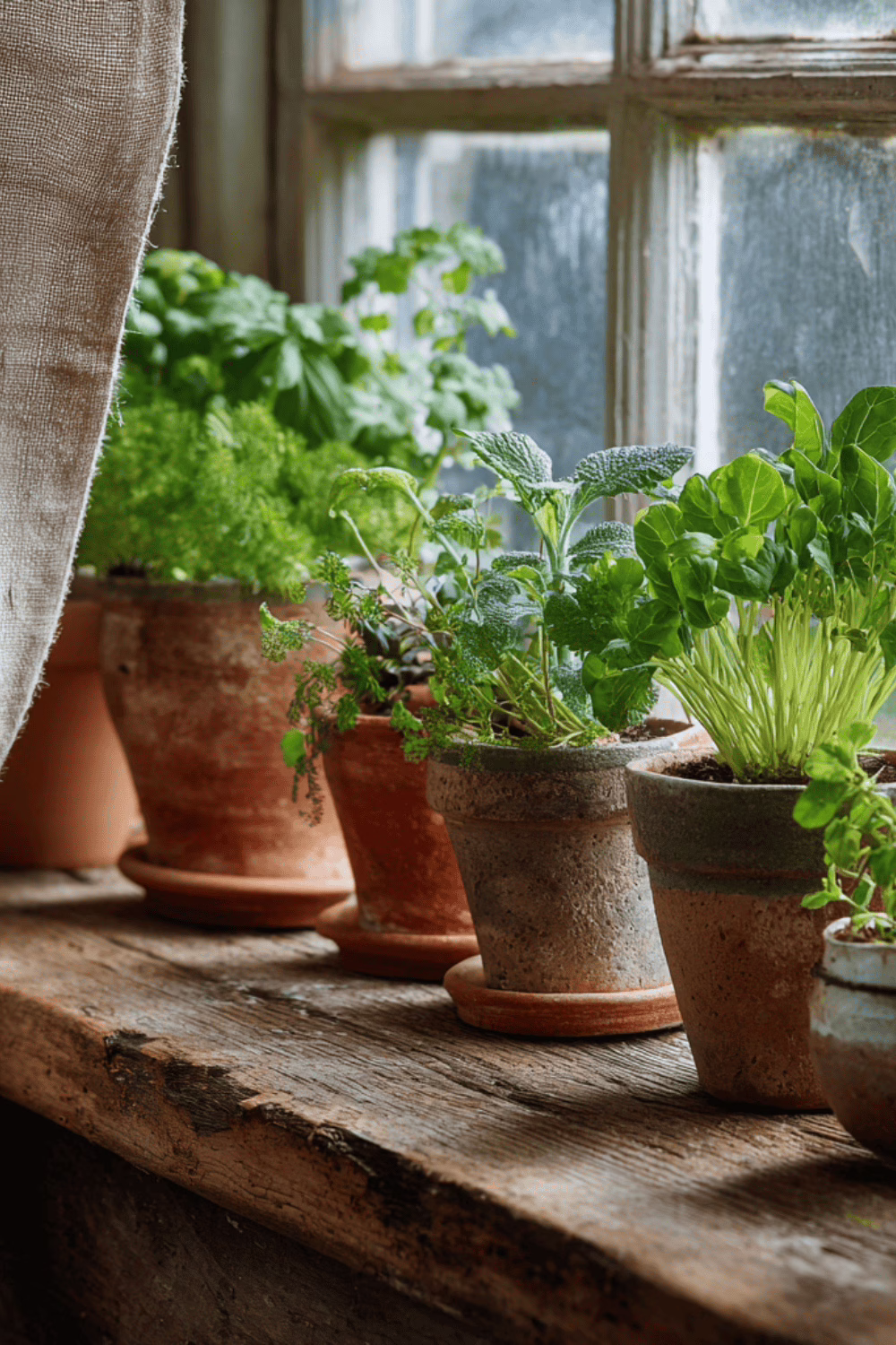 Windowsill plants