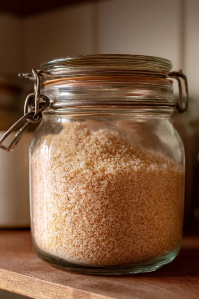 From scratch breadcrumbs