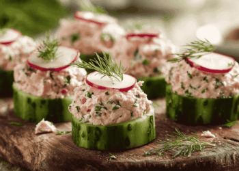 Smoked salmon mousse