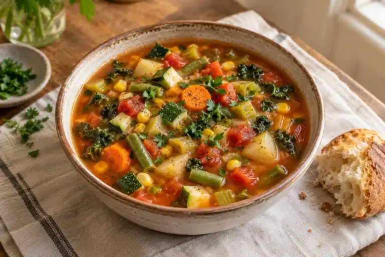 Garden Vegetable Soup Recipe: Clean Out the Garden Pot 8 Garden Vegetable Soup Recipe: Clean Out the Garden Pot